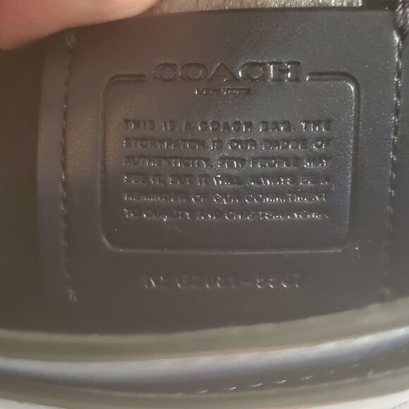 Coach Puffy Quilted Shoulder bag in Navy and Silver - Picture 6 of 14